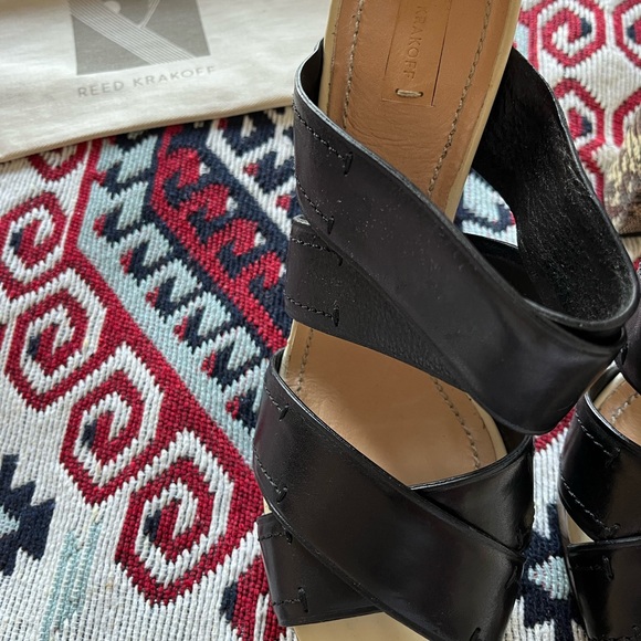 Never worn reed krakoff leather heels size 40 - Picture 3 of 6
